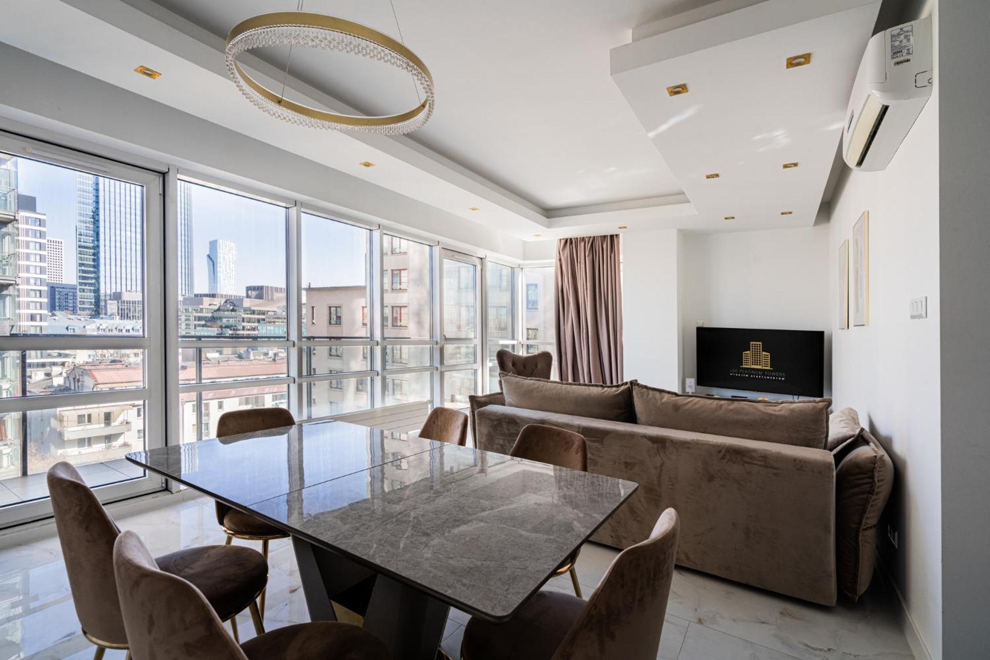 Апартаменти Platinum Towers J&K Варшава Екстер'єр фото